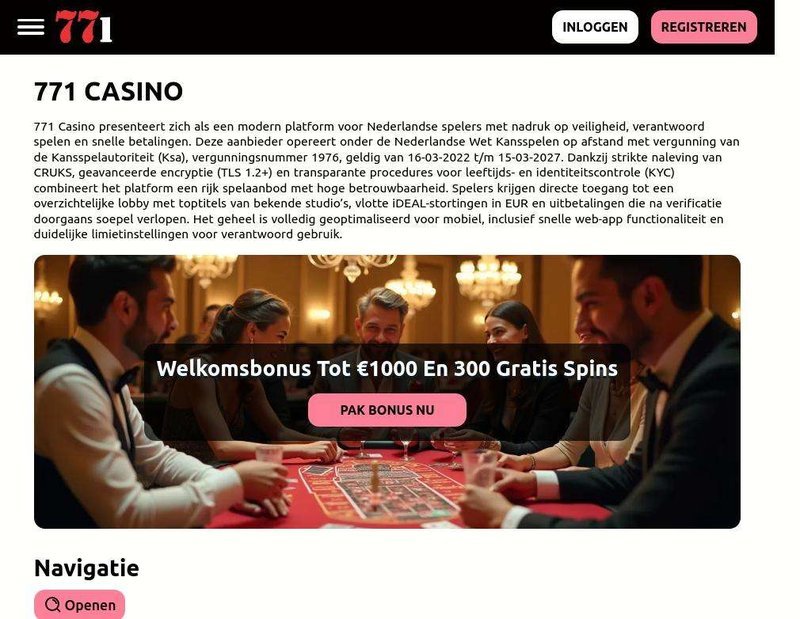 B7 casino nl in Netherlands